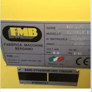 Segatrice a nastro FMB OLIMPUS 1